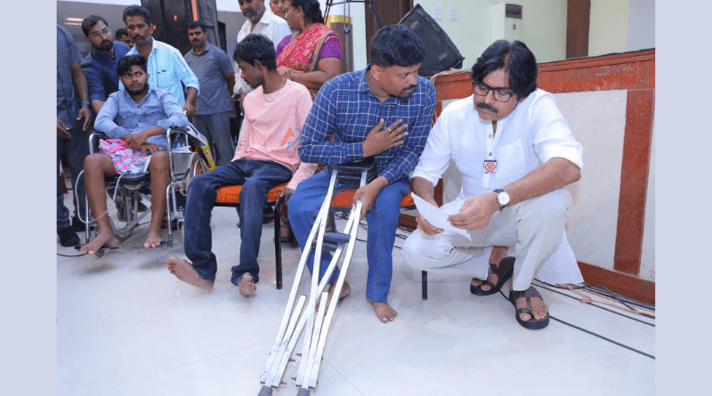 Janasena's Solution for Every Problem • Ready for political battles if needed • Pawan Kalyan, the party president, in the Eluru "Janavaani - Janasena Bharosaa" program