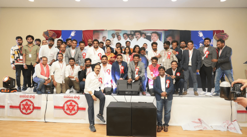 The General Secretary of the party Mr. K. Nagababu said in a statement that he congratulates the members of the Janasena wing.